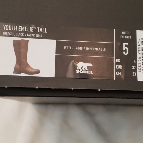 BRAND NEW Sorel Youth Emelie Tall Boots in… - Picture 5 of 8